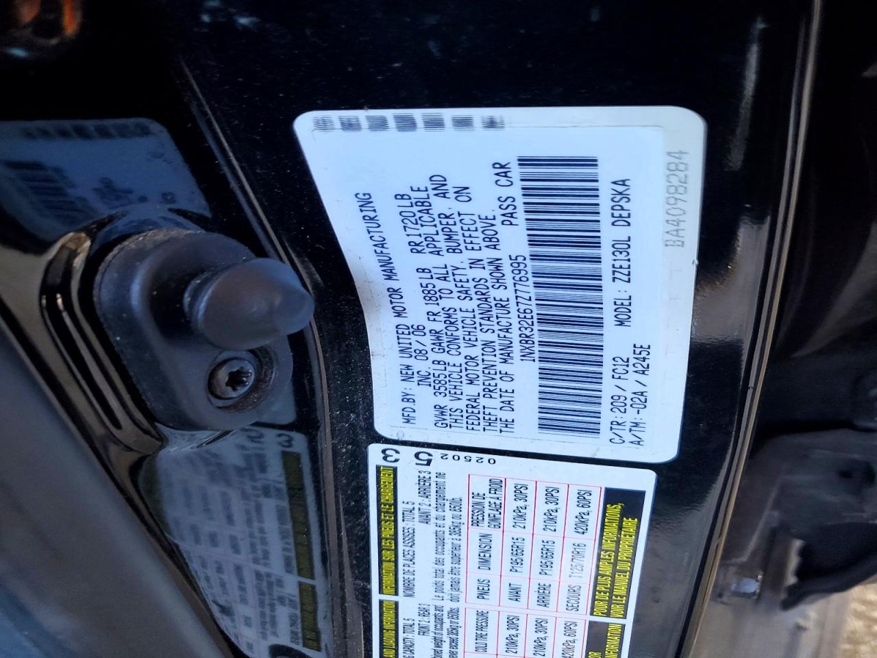 Toyota Corolla S