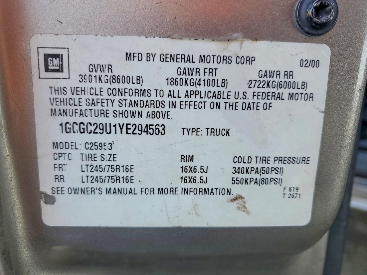 Chevrolet Silverado C2500