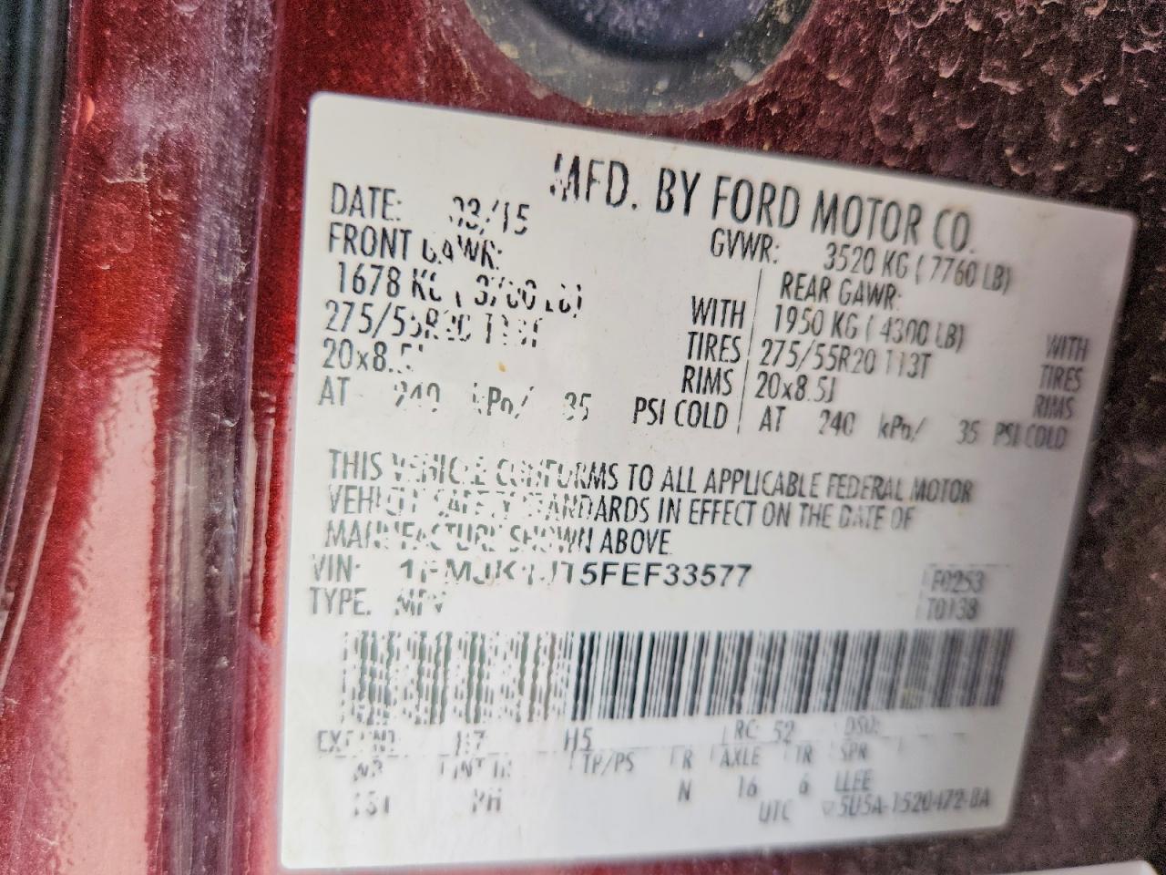 Ford Expedition El Xlt