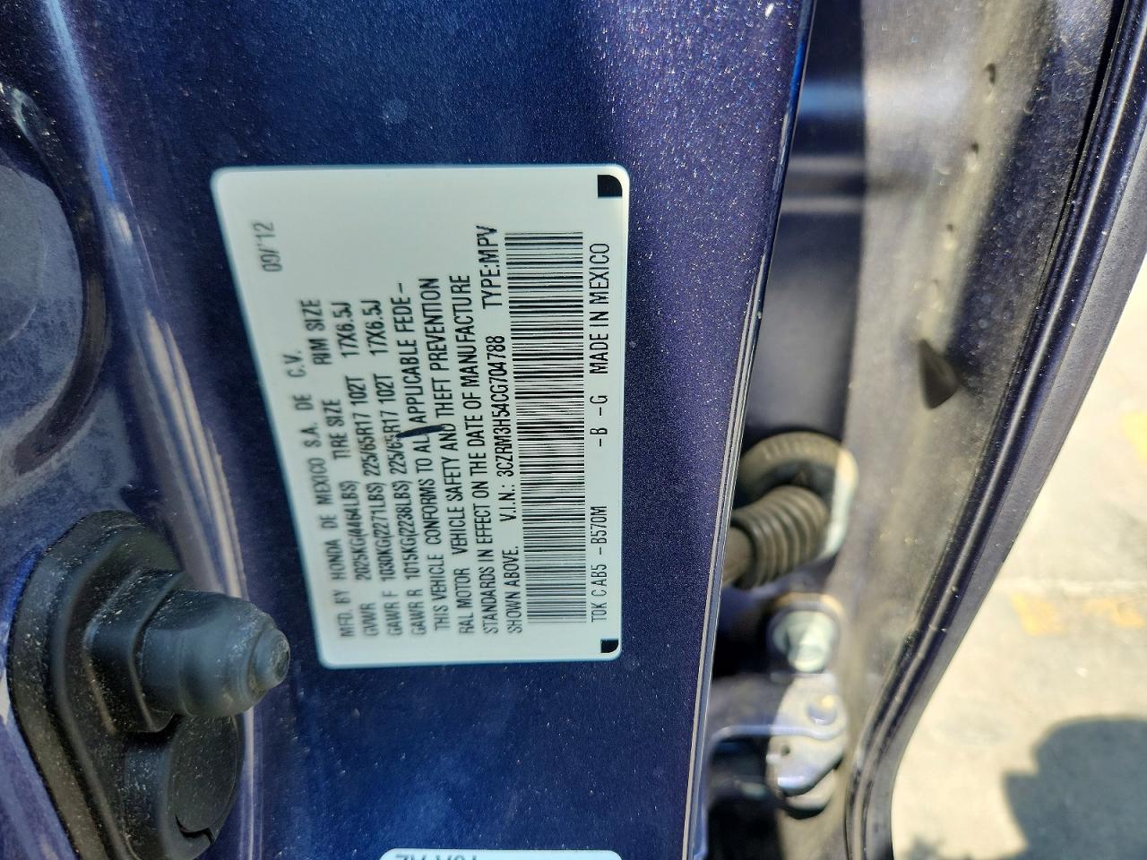 Honda Crv Ex
