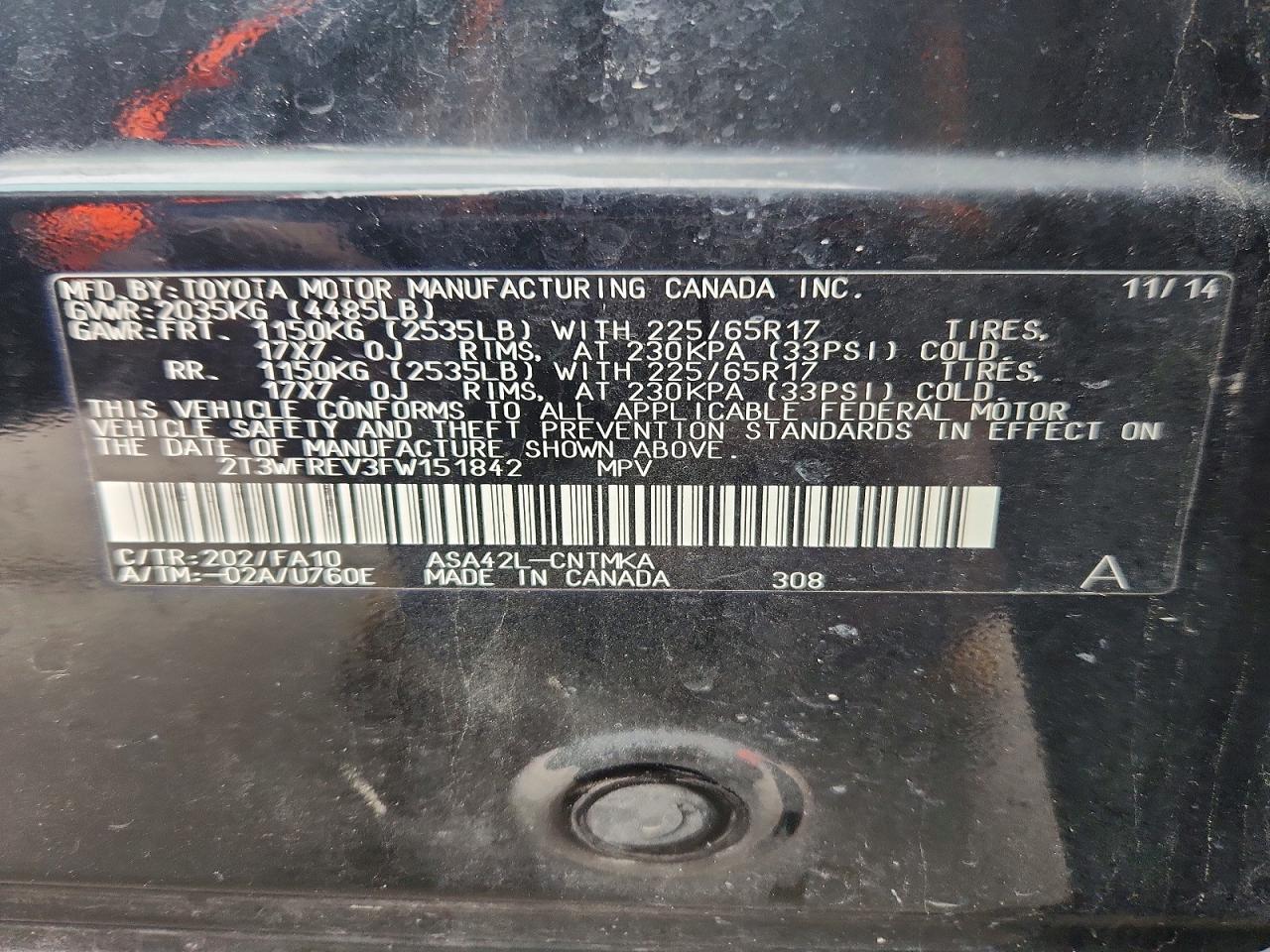 Toyota RAV4 Xle