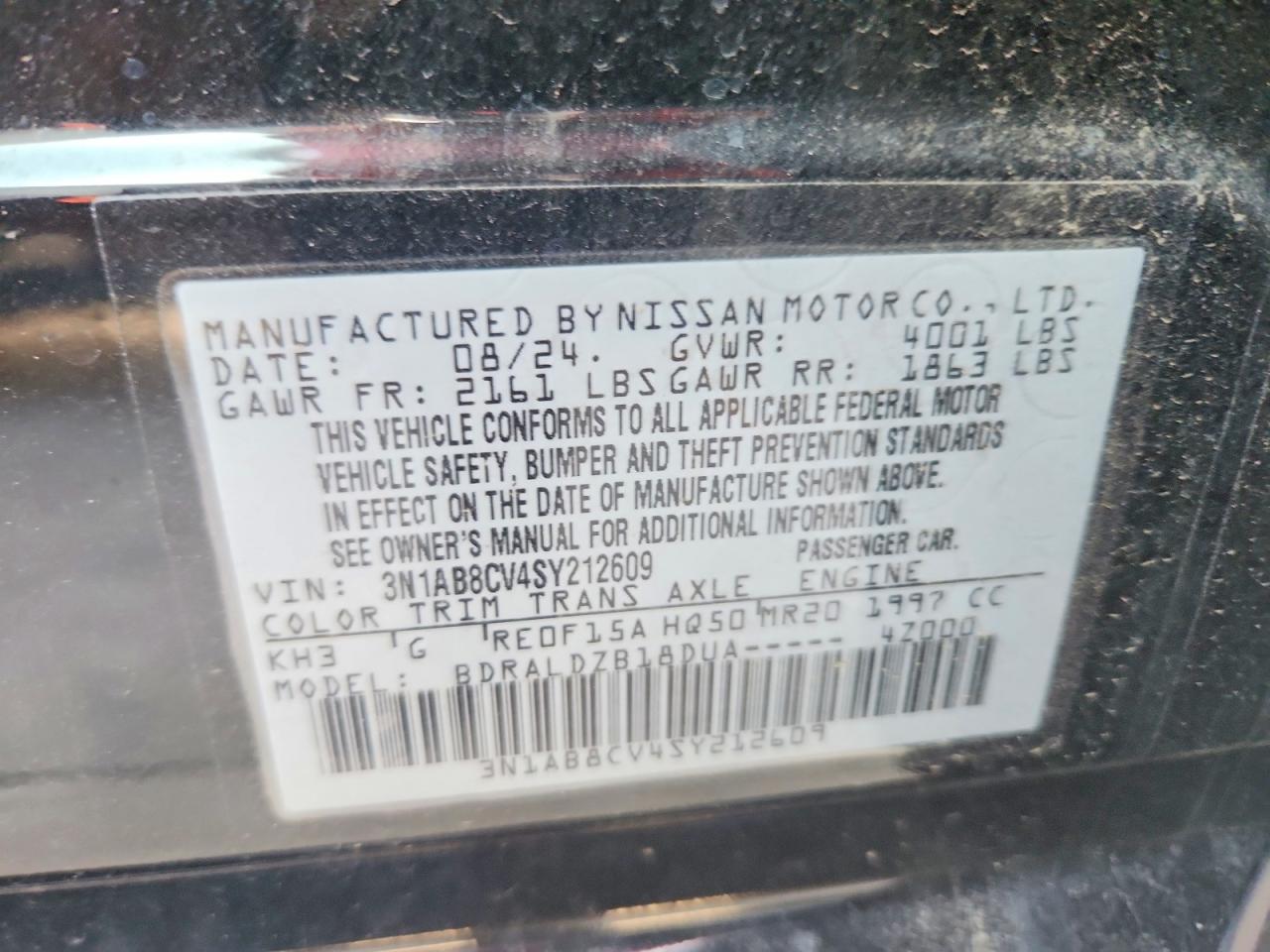 Nissan Sentra Sv