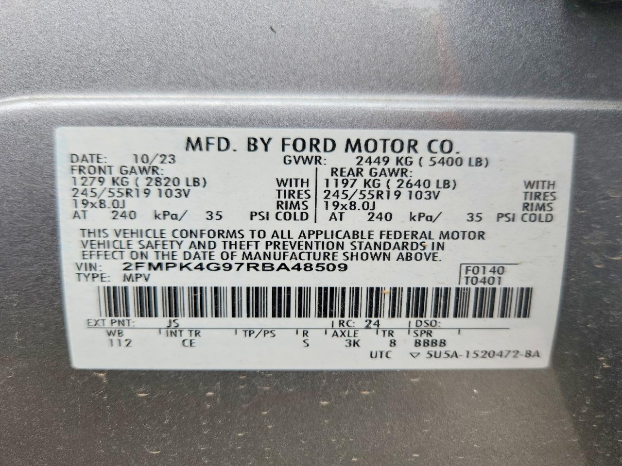 Ford Edge Se