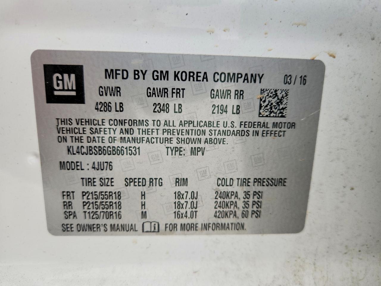 Buick Encore Convenience