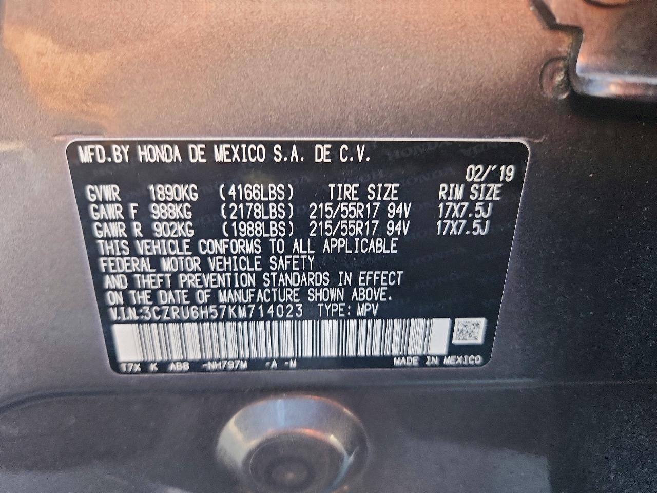 Honda HR-V Ex