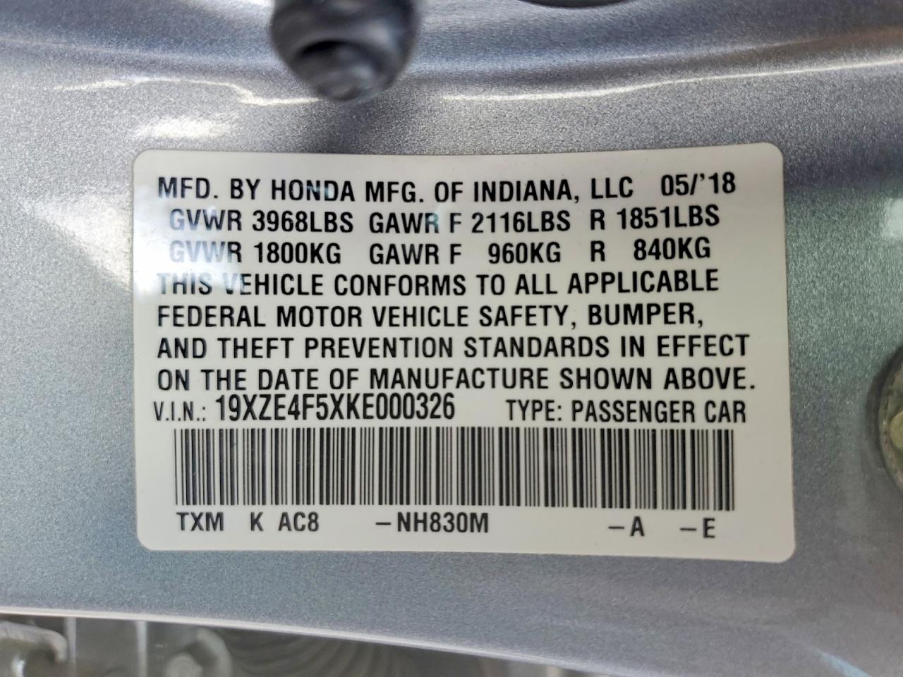 Honda Insight Ex