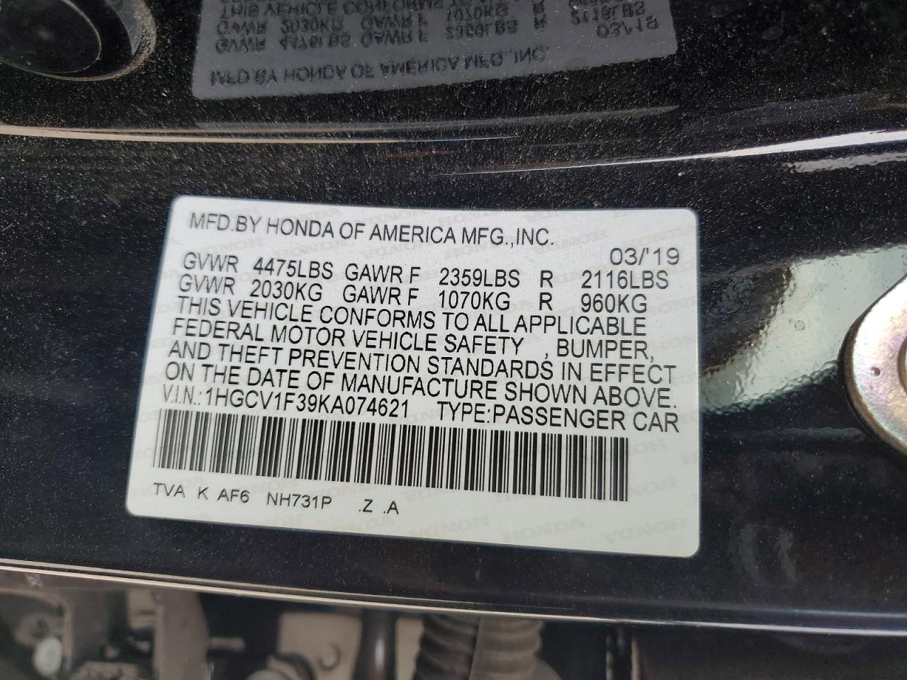 Honda Accord Sport