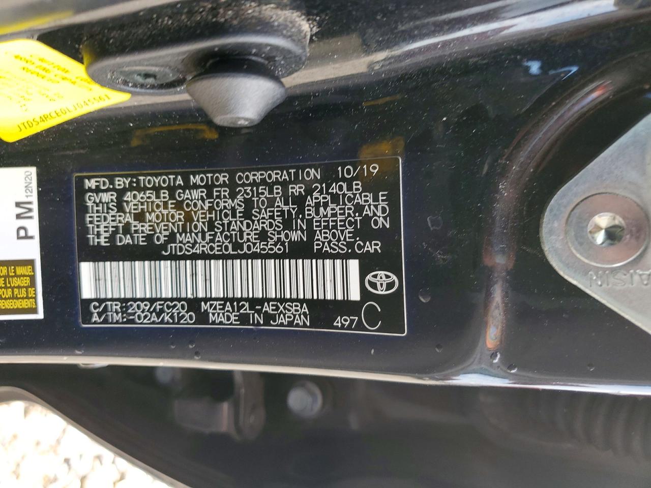 Toyota Corolla Se