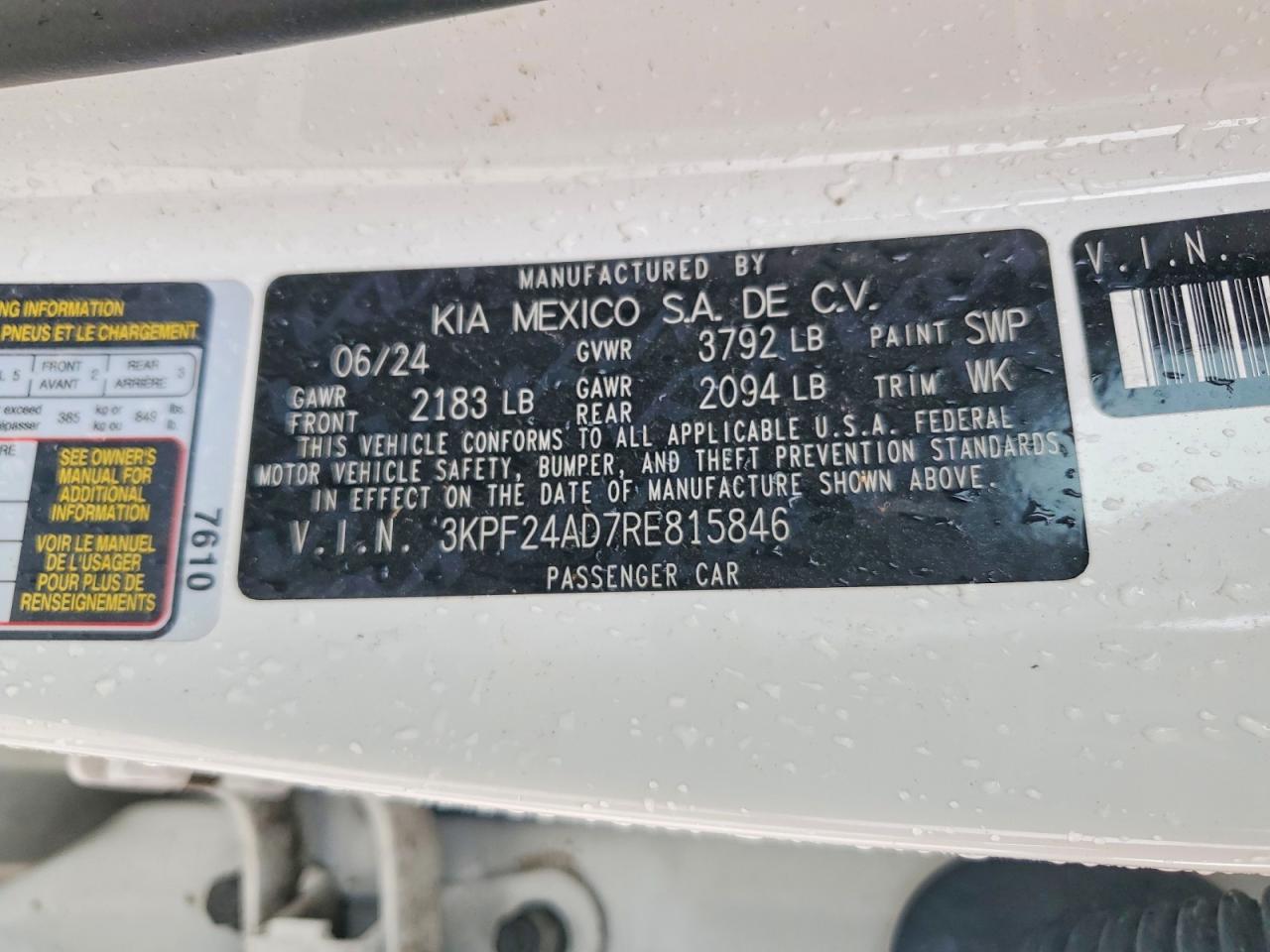 Kia Forte Lxs