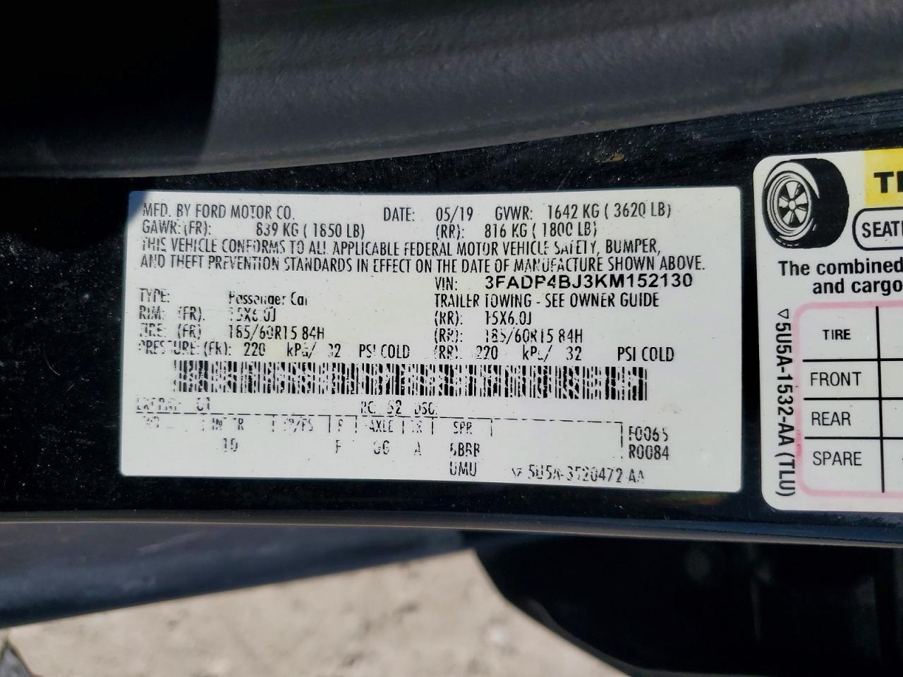 Ford Fiesta Se