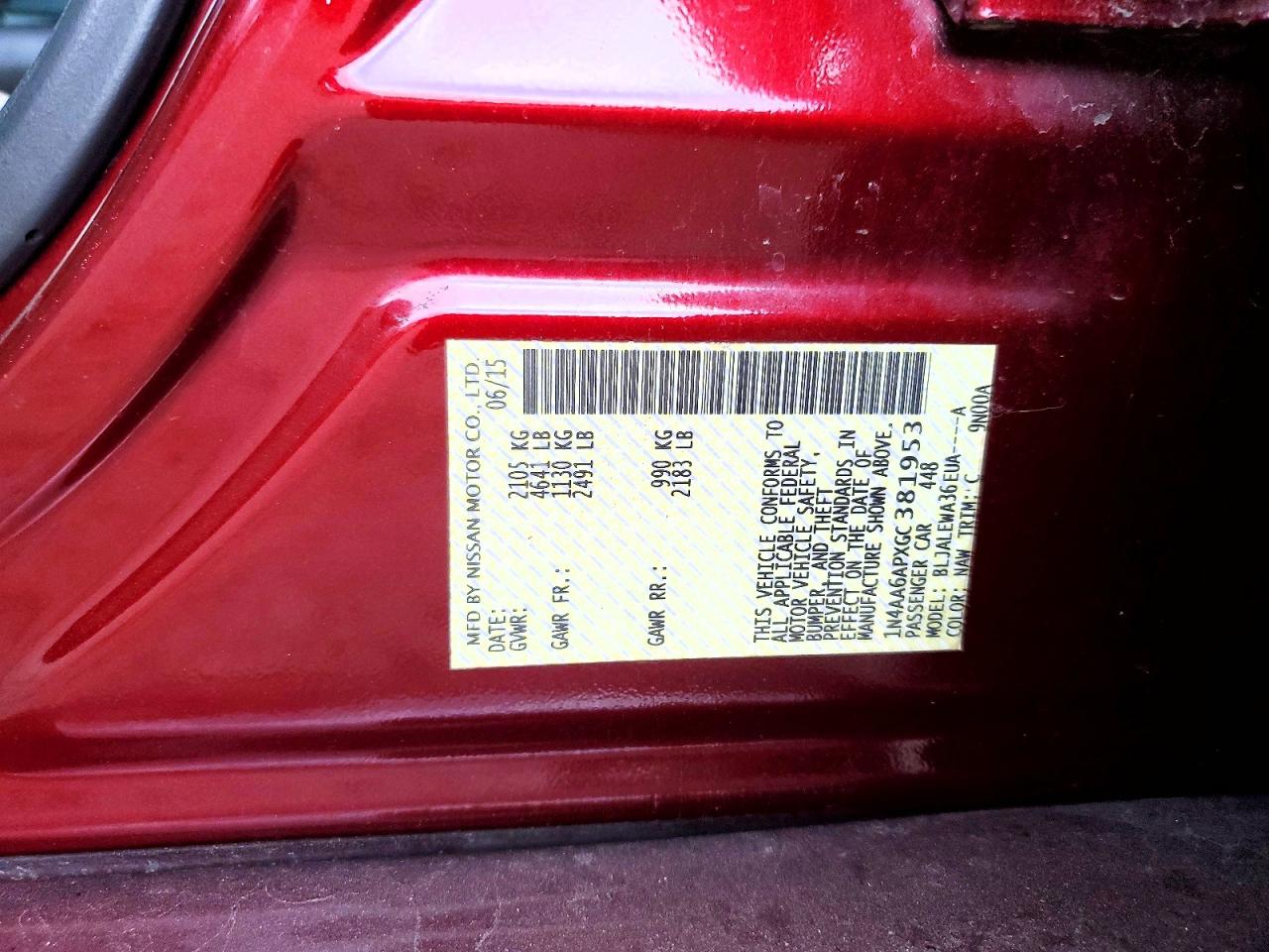 Nissan Maxima 3.5 Sl