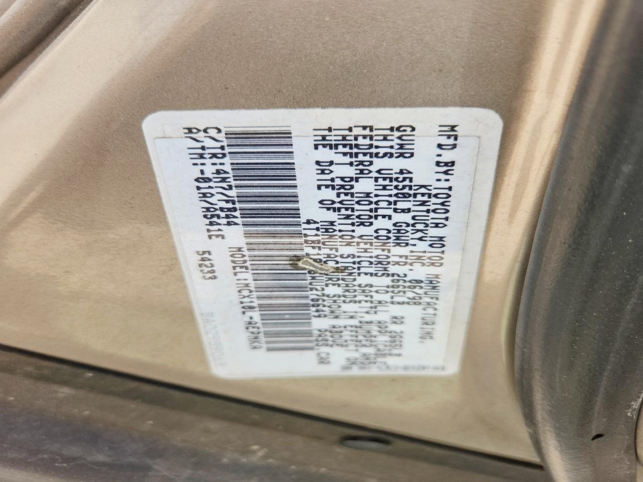 Toyota Avalon Xl