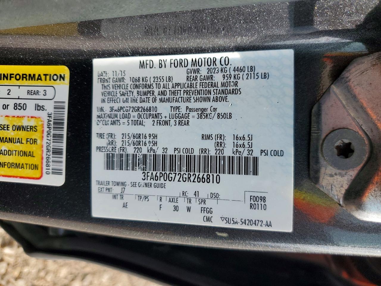 Ford Fusion S