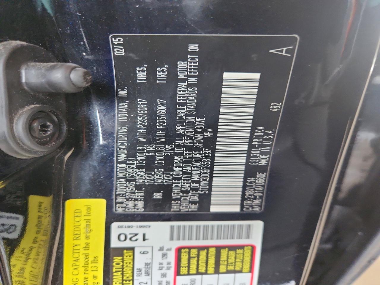 Toyota Sienna Xle 8-passenger