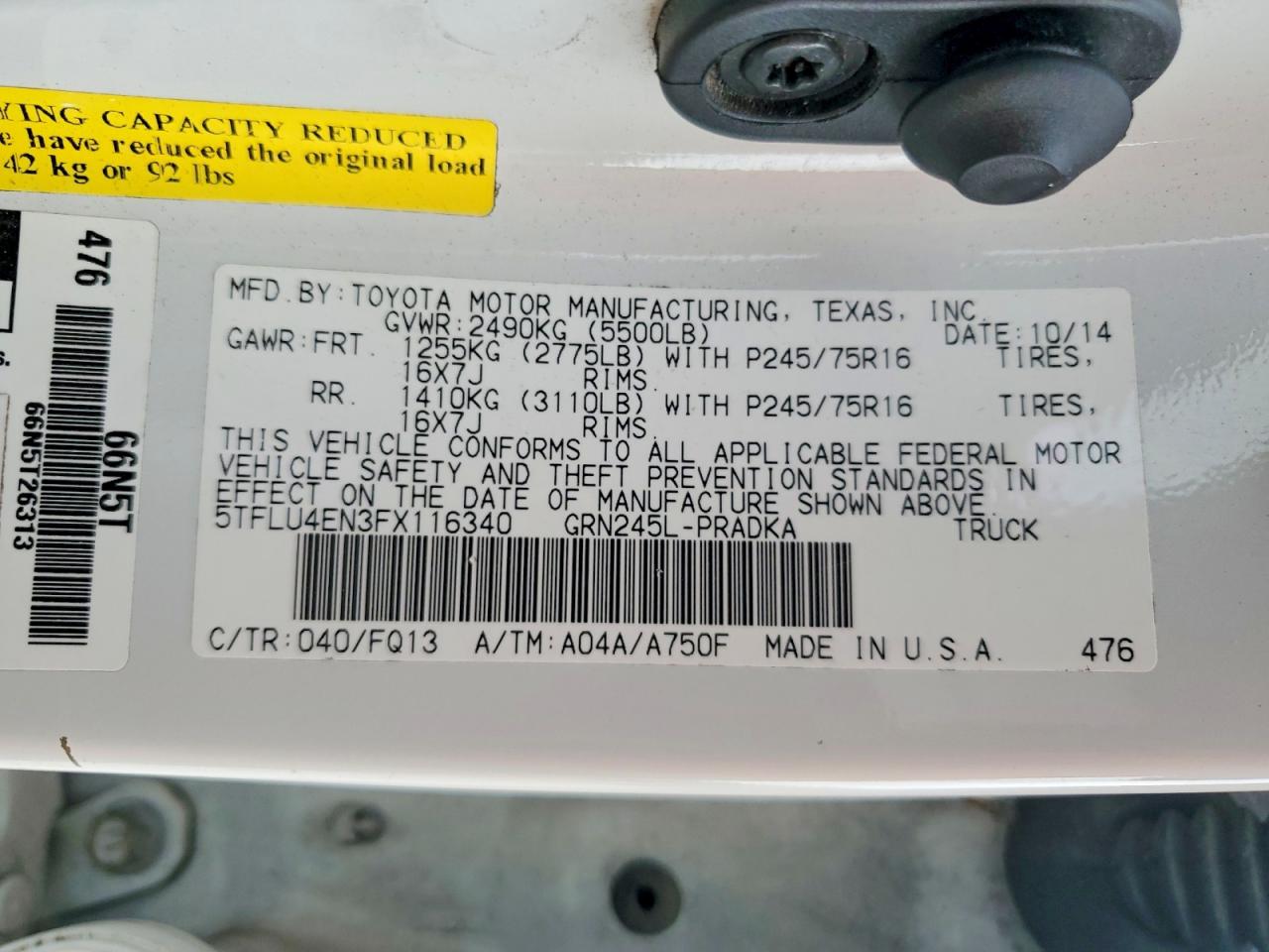 Toyota Tacoma V6