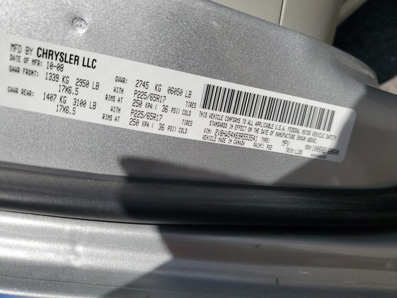 Volkswagen Routan Sel
