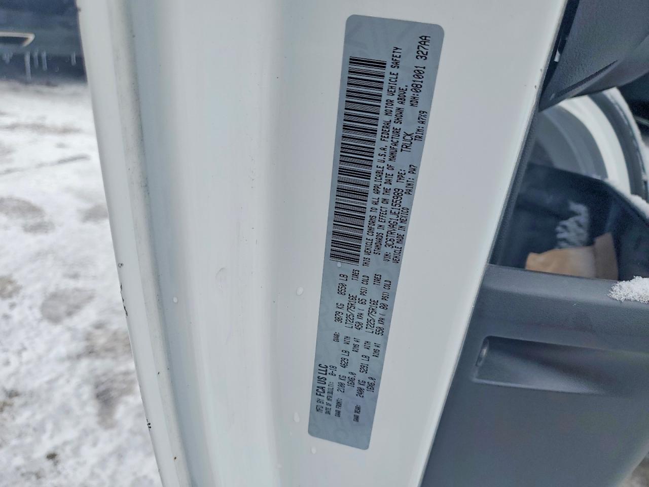 Ram Promaster 1500 Standard