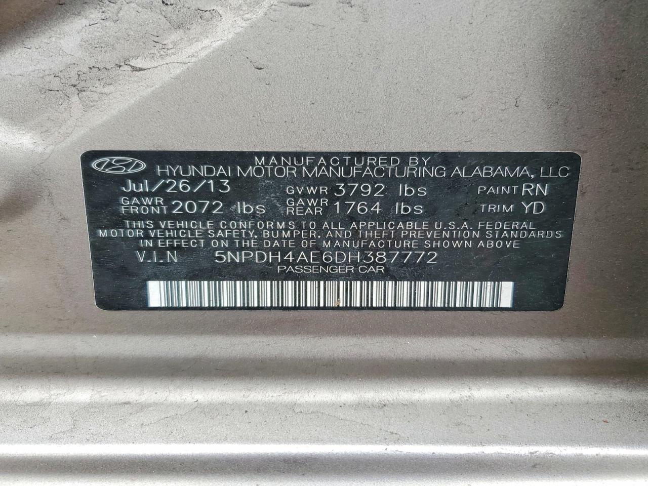 Hyundai ELANTRA Gls