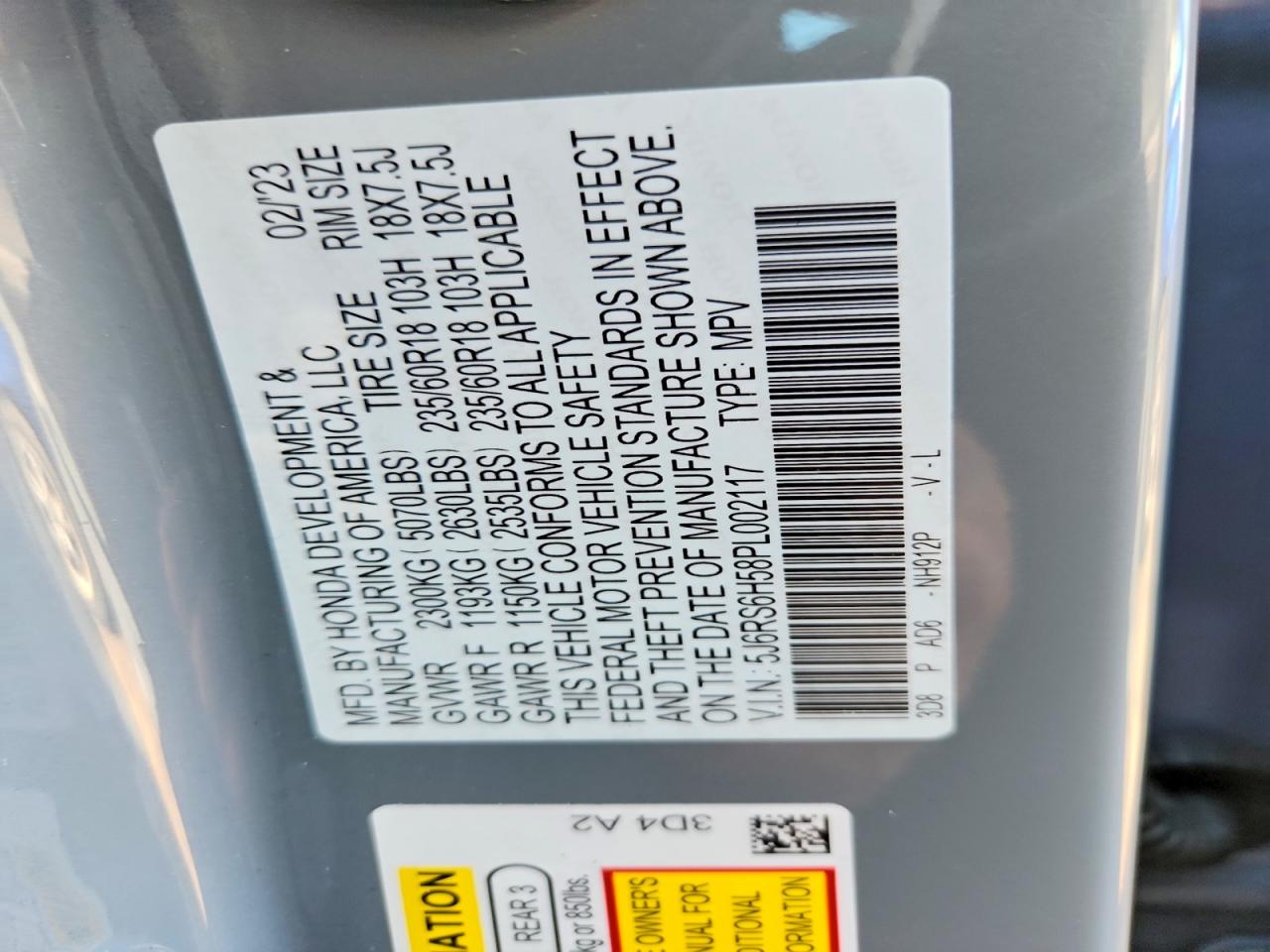 Honda Crv Sport