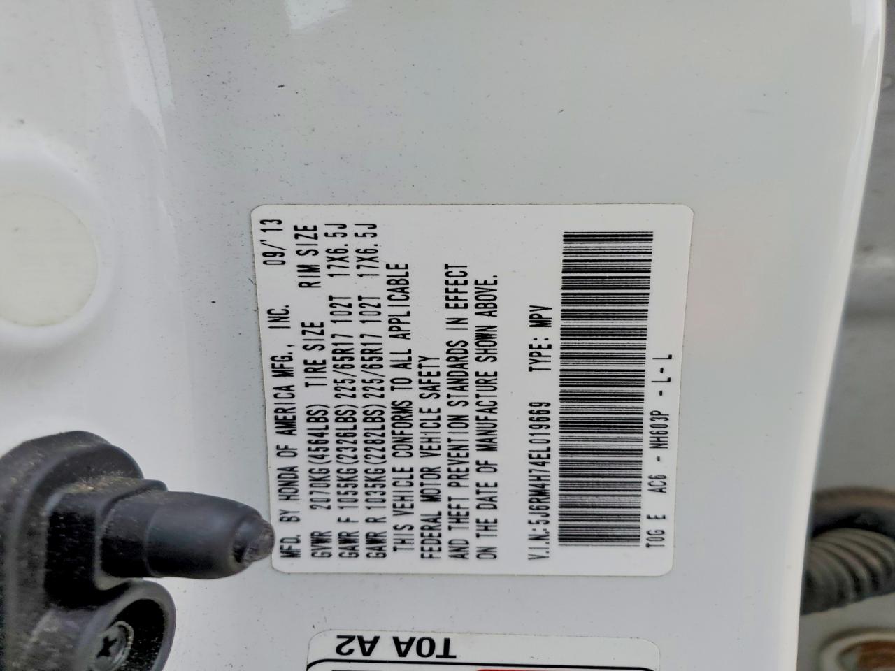Honda Cr-v Exl Exl