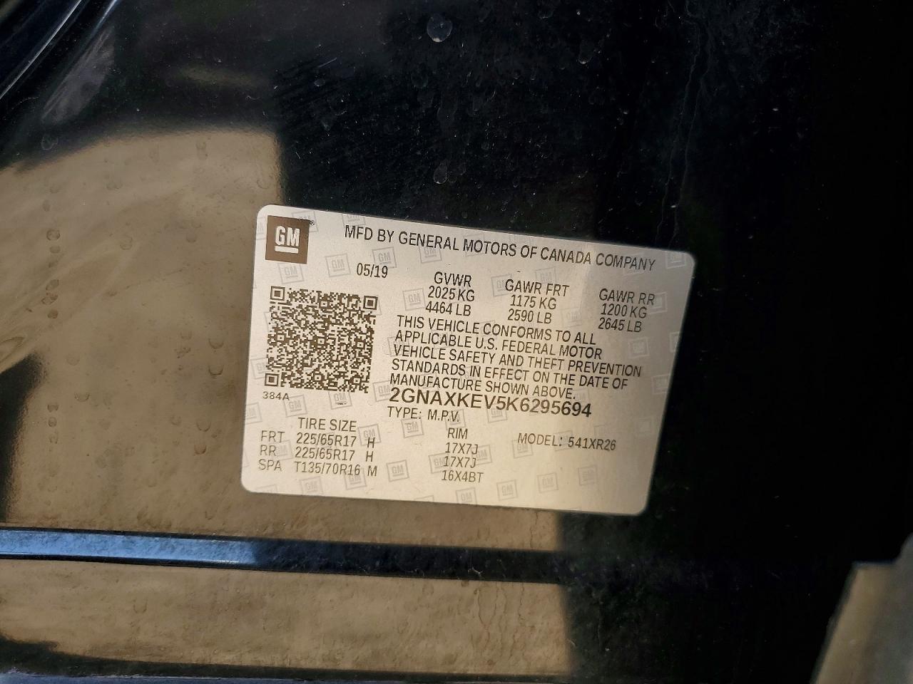 Chevrolet Equinox Lt