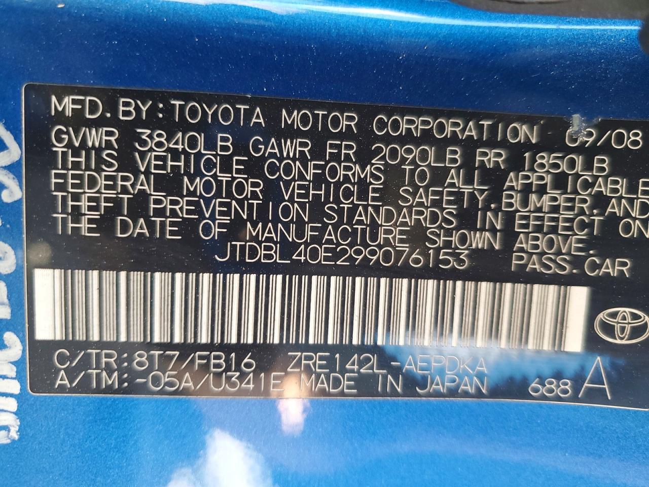 Toyota Corolla Le