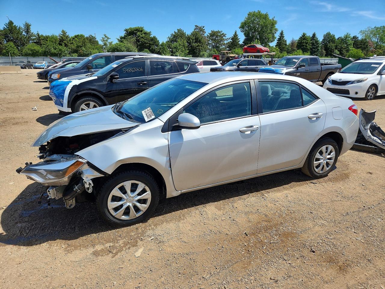 Salvage Toyota Corolla Image