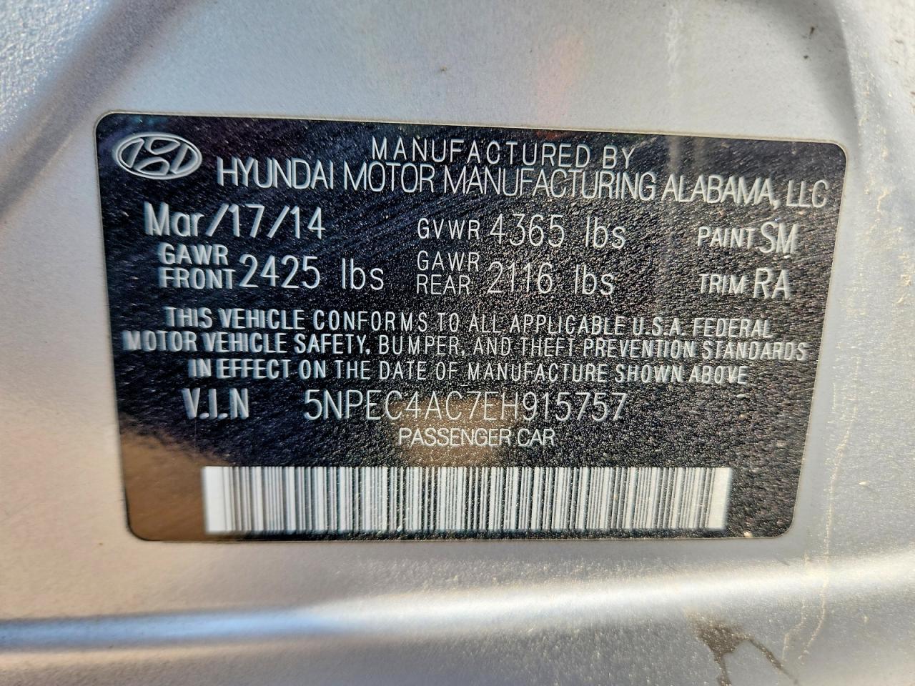 Hyundai SONATA Se