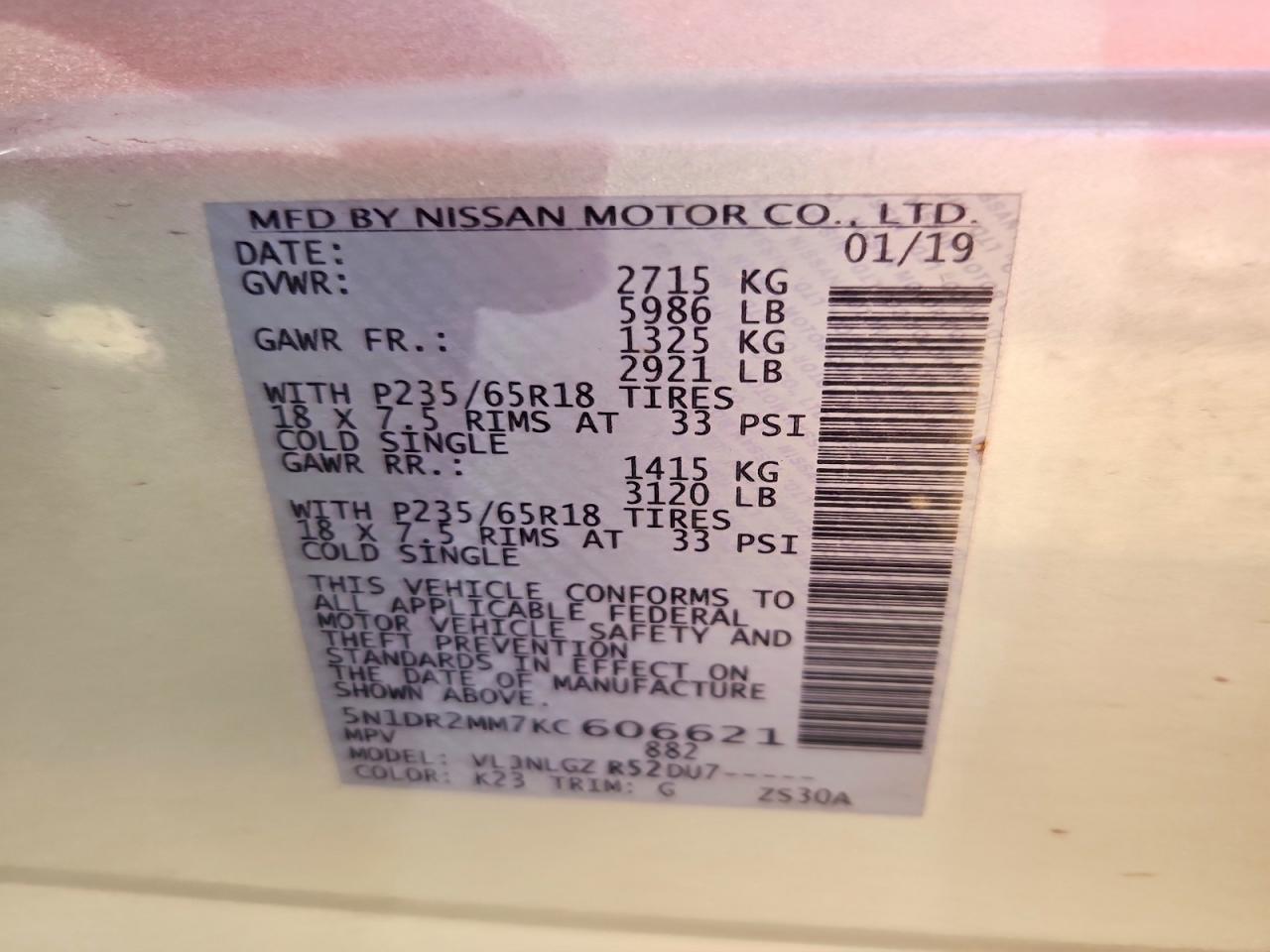 Nissan Pathfinder Sl