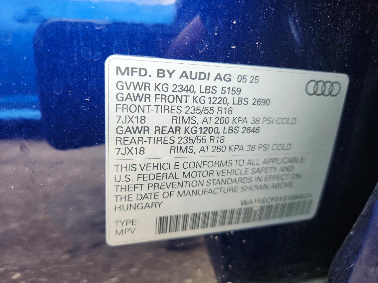Audi Q3 Premium Plus S Line 45