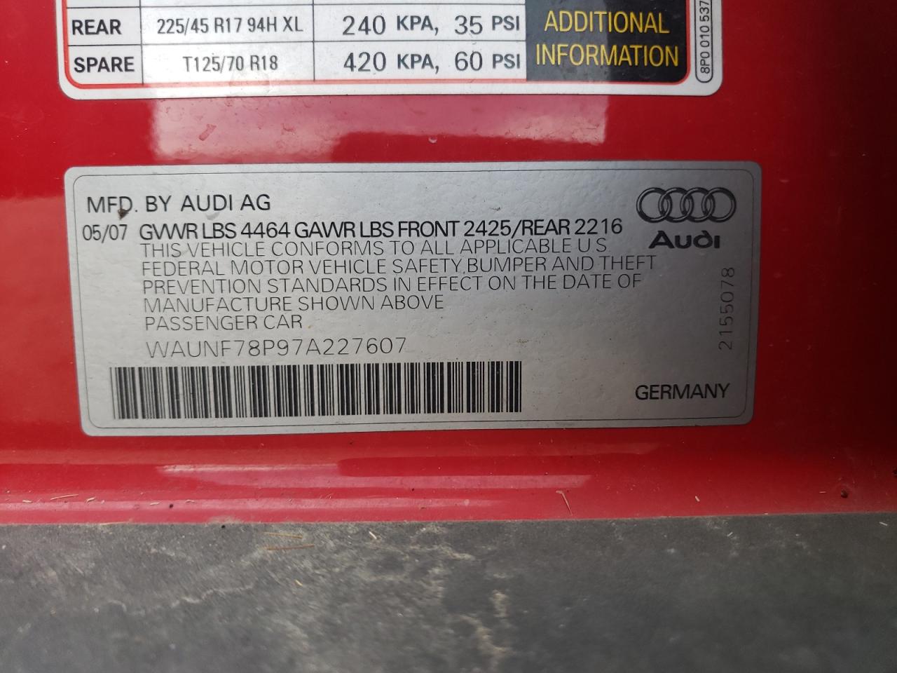 Audi A3 2.0 Premium