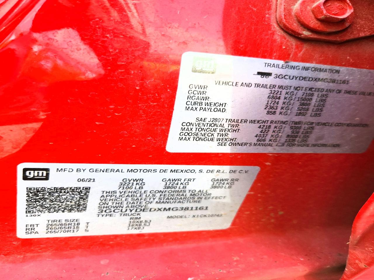 Chevrolet Silverado K1500 Lt