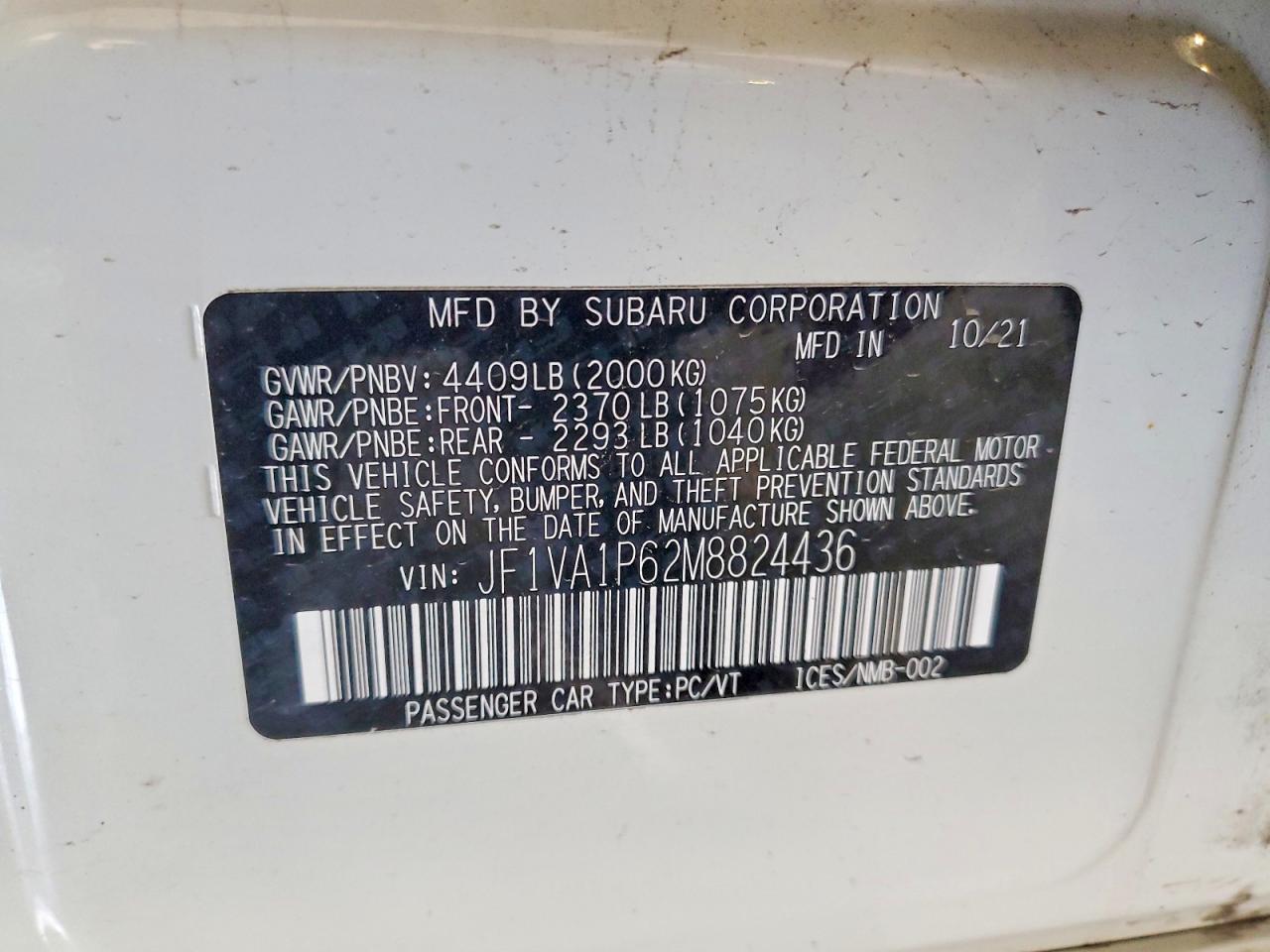 Subaru WRX Limited
