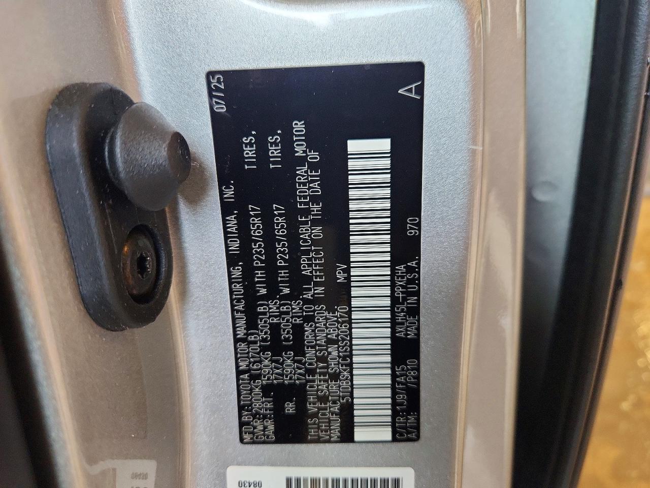 Toyota Sienna Le
