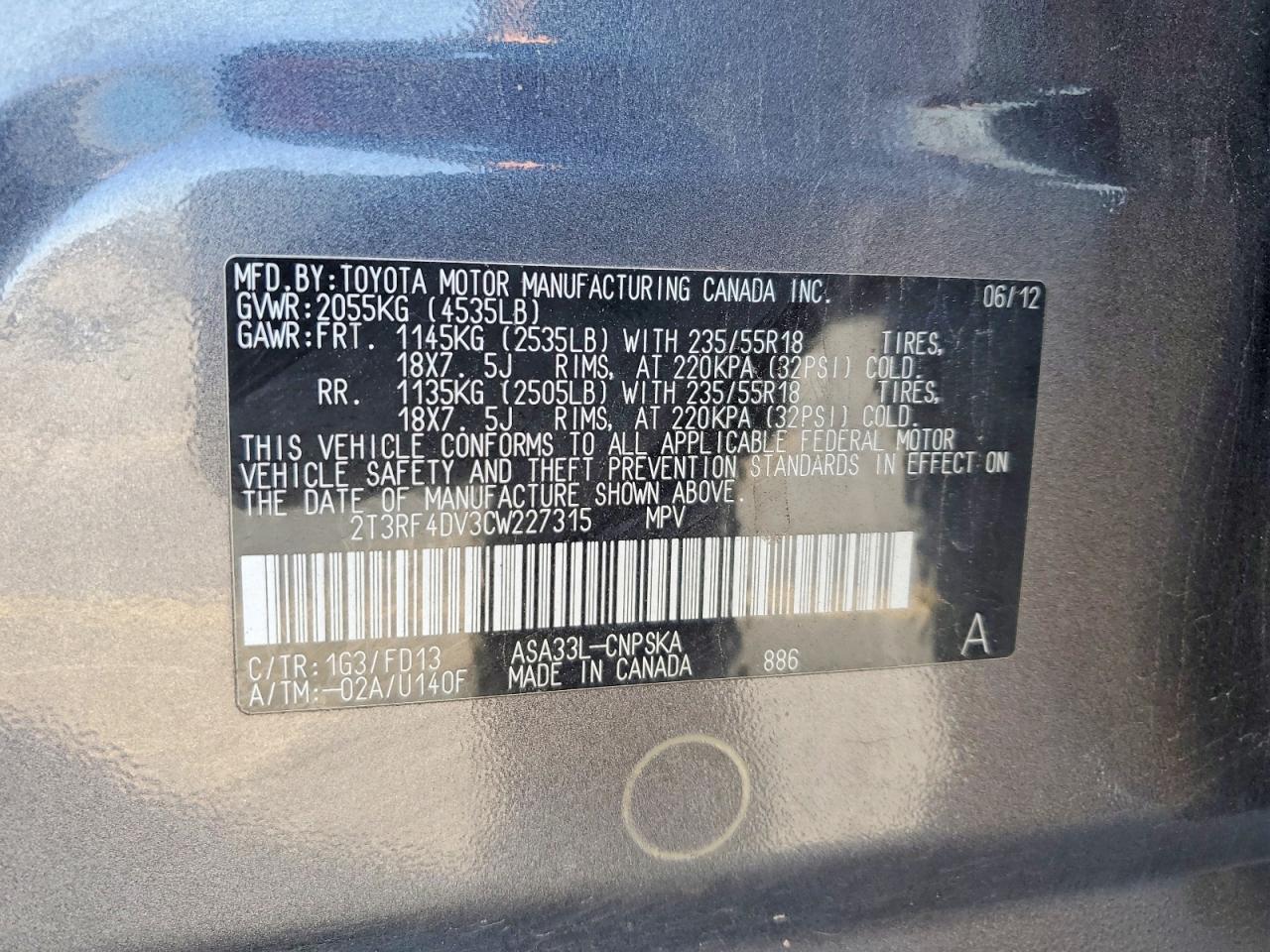 Toyota RAV4 Sport