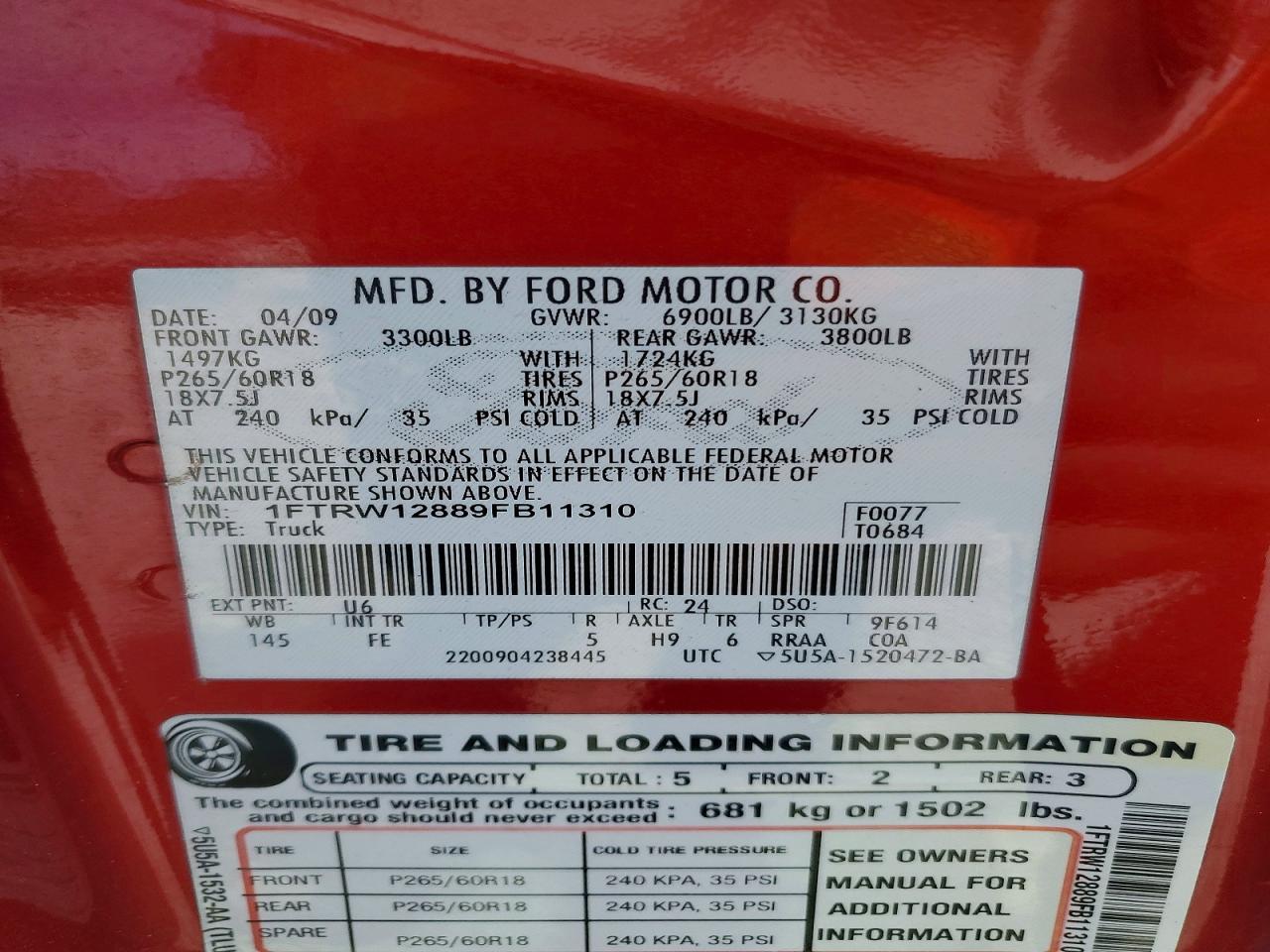 Ford F-150 Supercrew