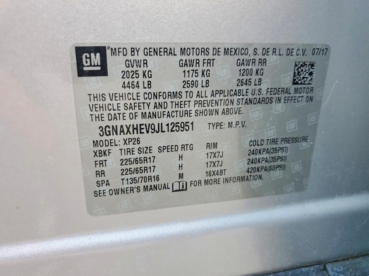 Chevrolet Equinox Ls
