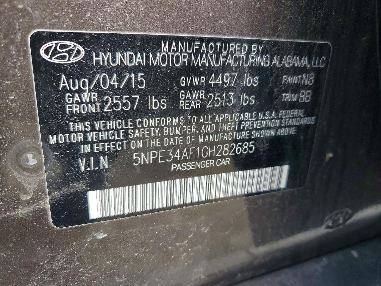 Hyundai SONATA Sport