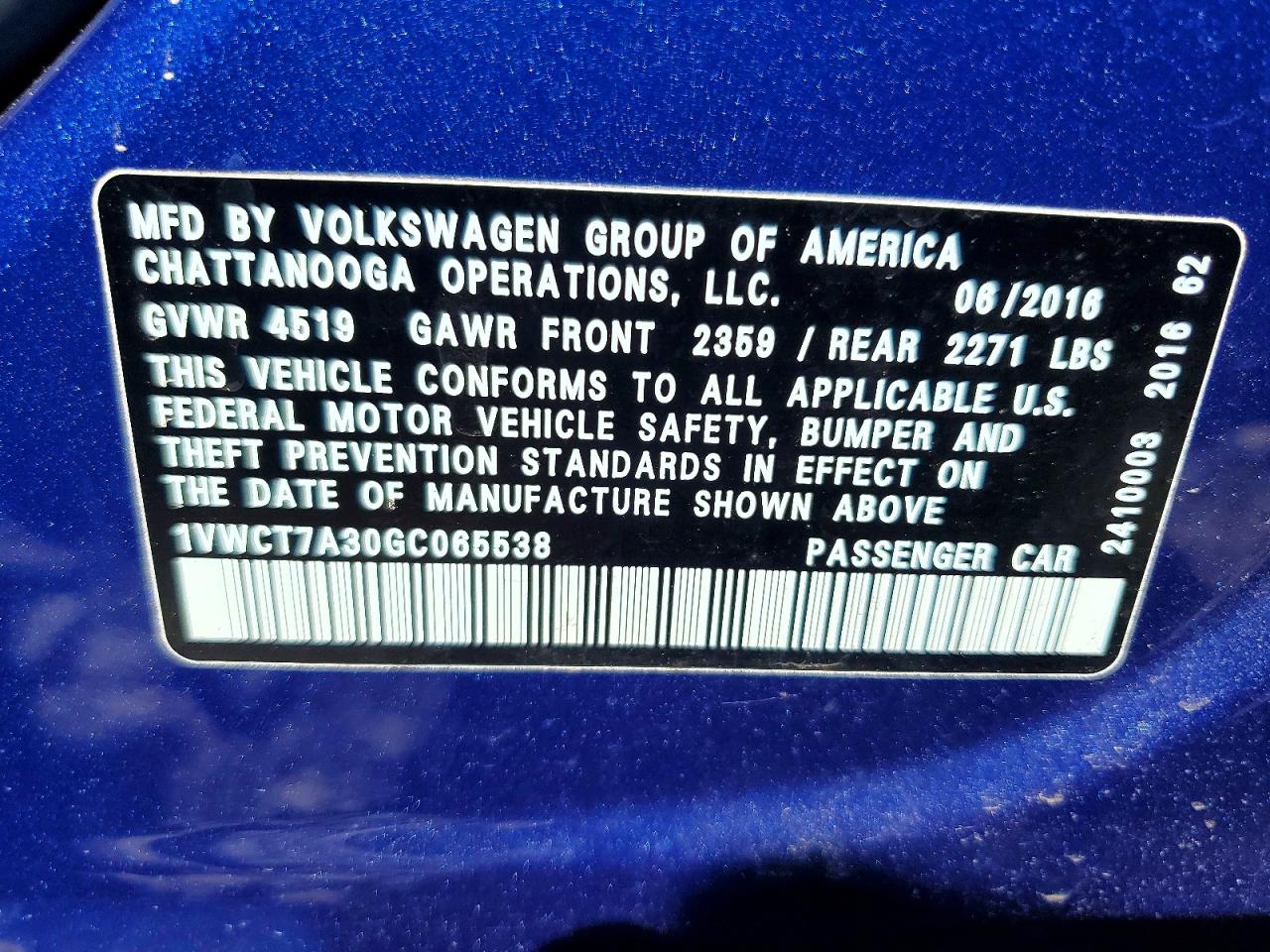 Volkswagen Passat Sel