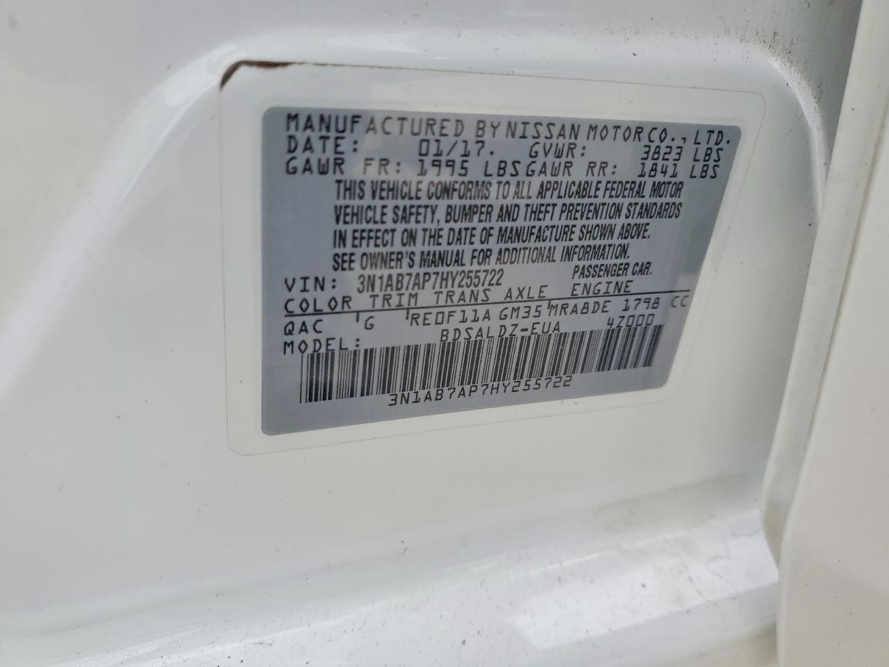 Nissan Sentra Sv