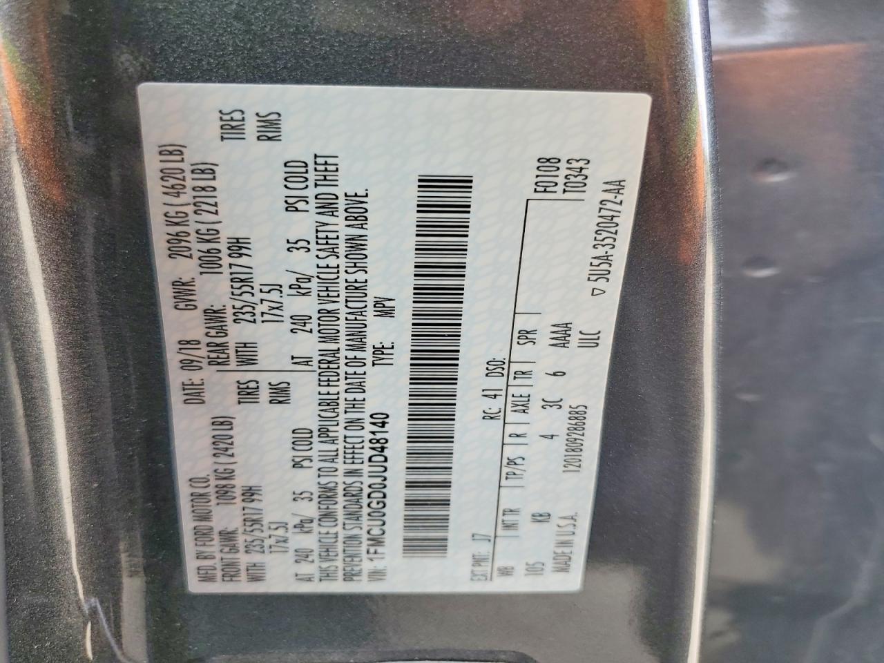 Ford Escape Se