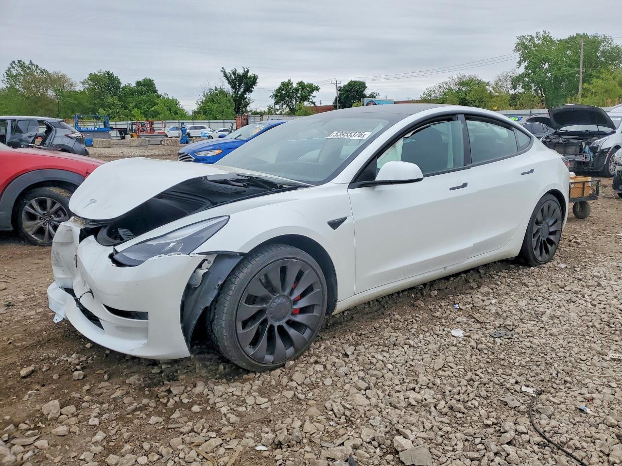 Salvage Tesla Model 3 Image