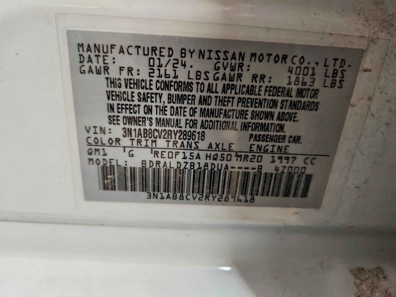 Nissan Sentra Sv