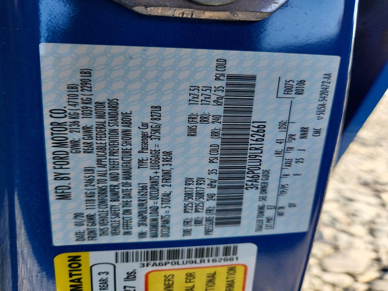 Ford Fusion Se