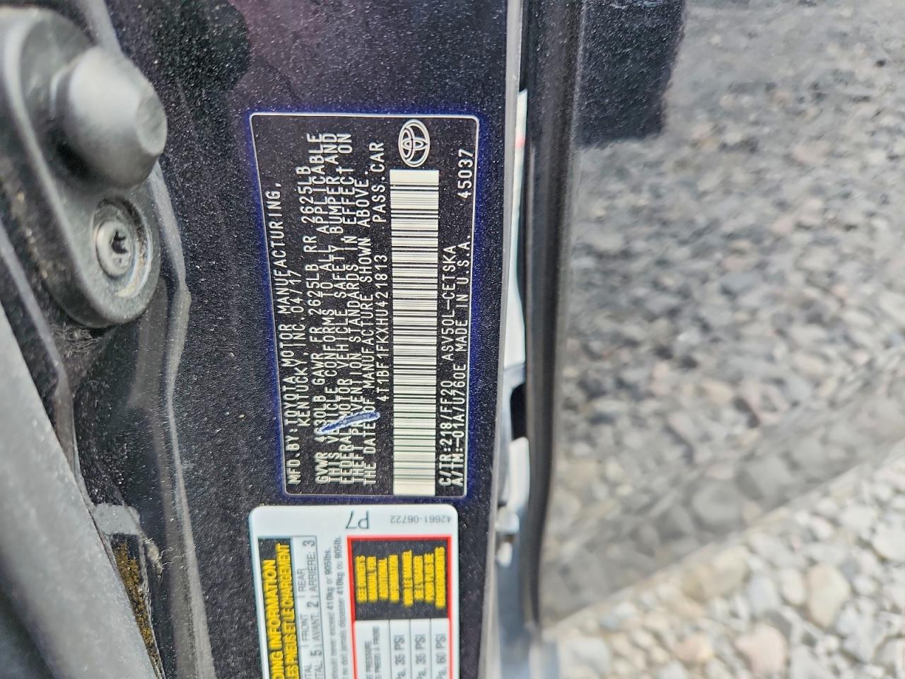 Toyota Camry Se