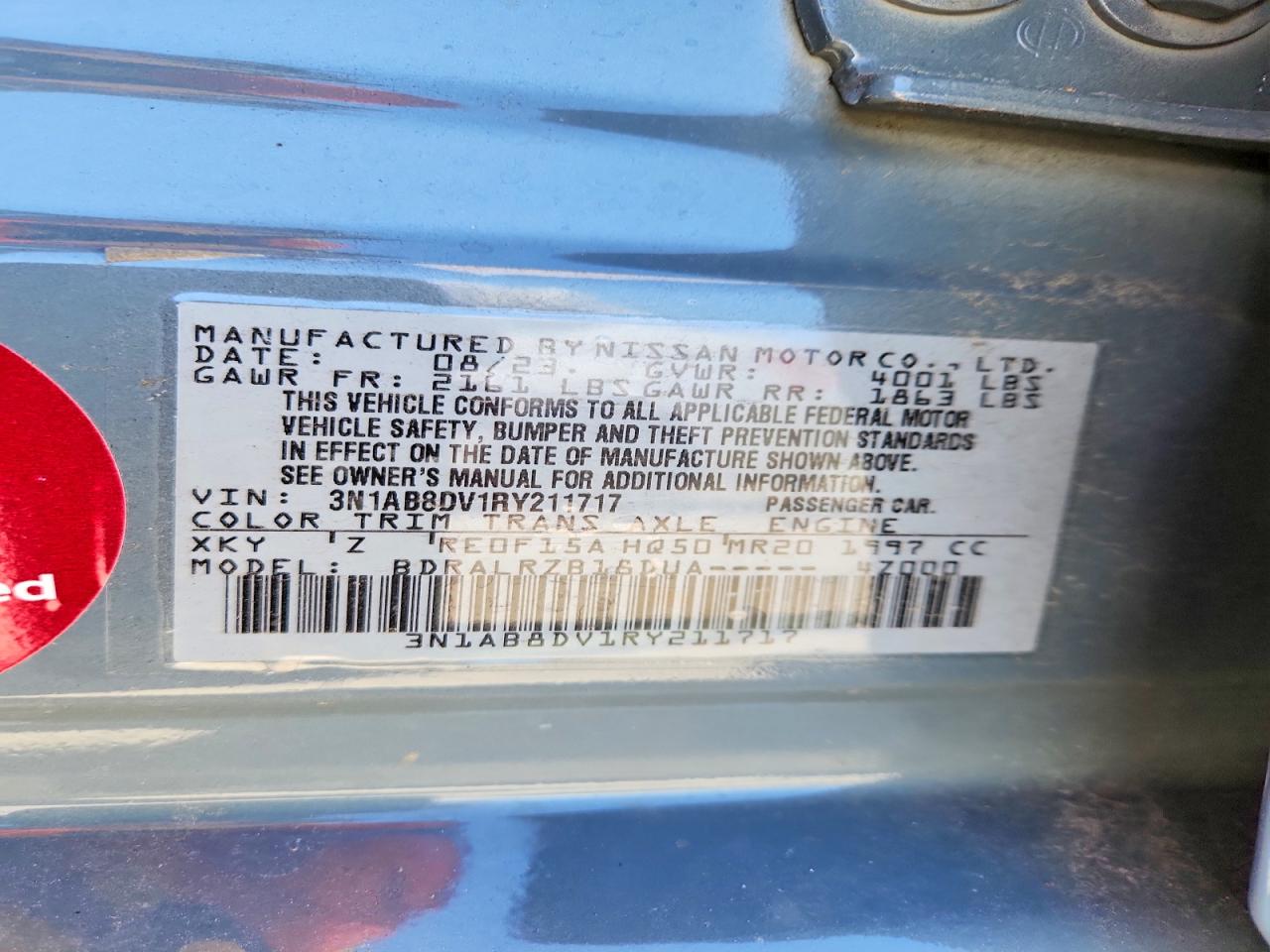 Nissan Sentra Sr