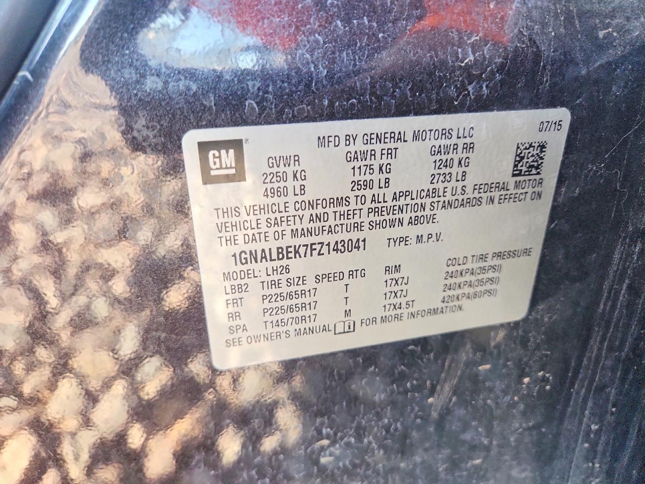 Chevrolet Equinox Lt