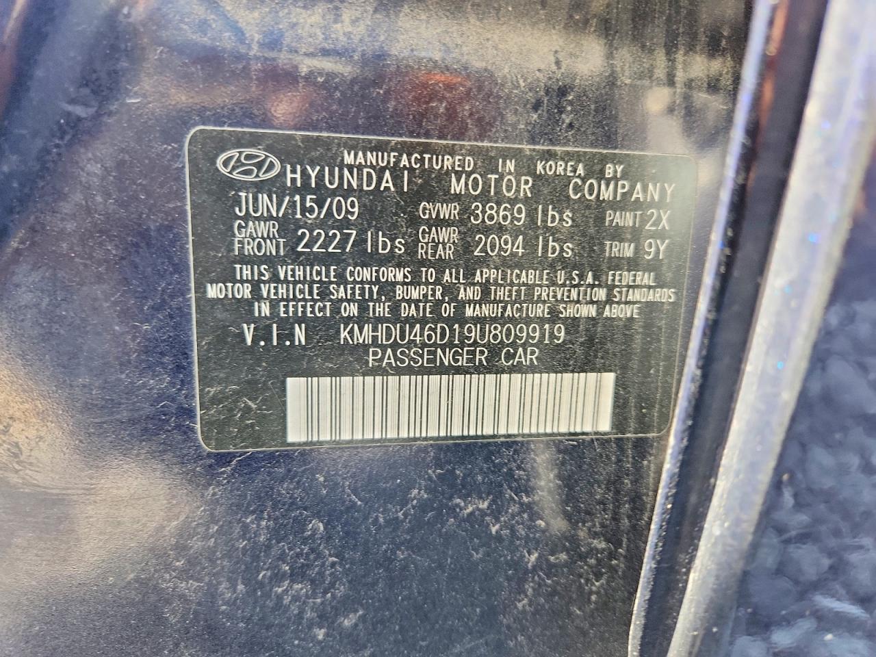 Hyundai ELANTRA Gls