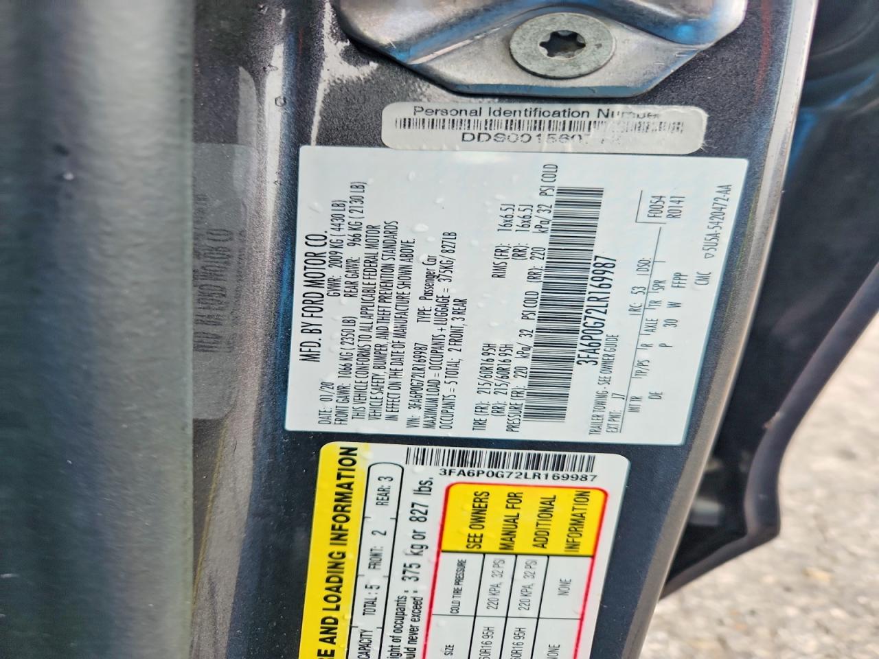 Ford Fusion S