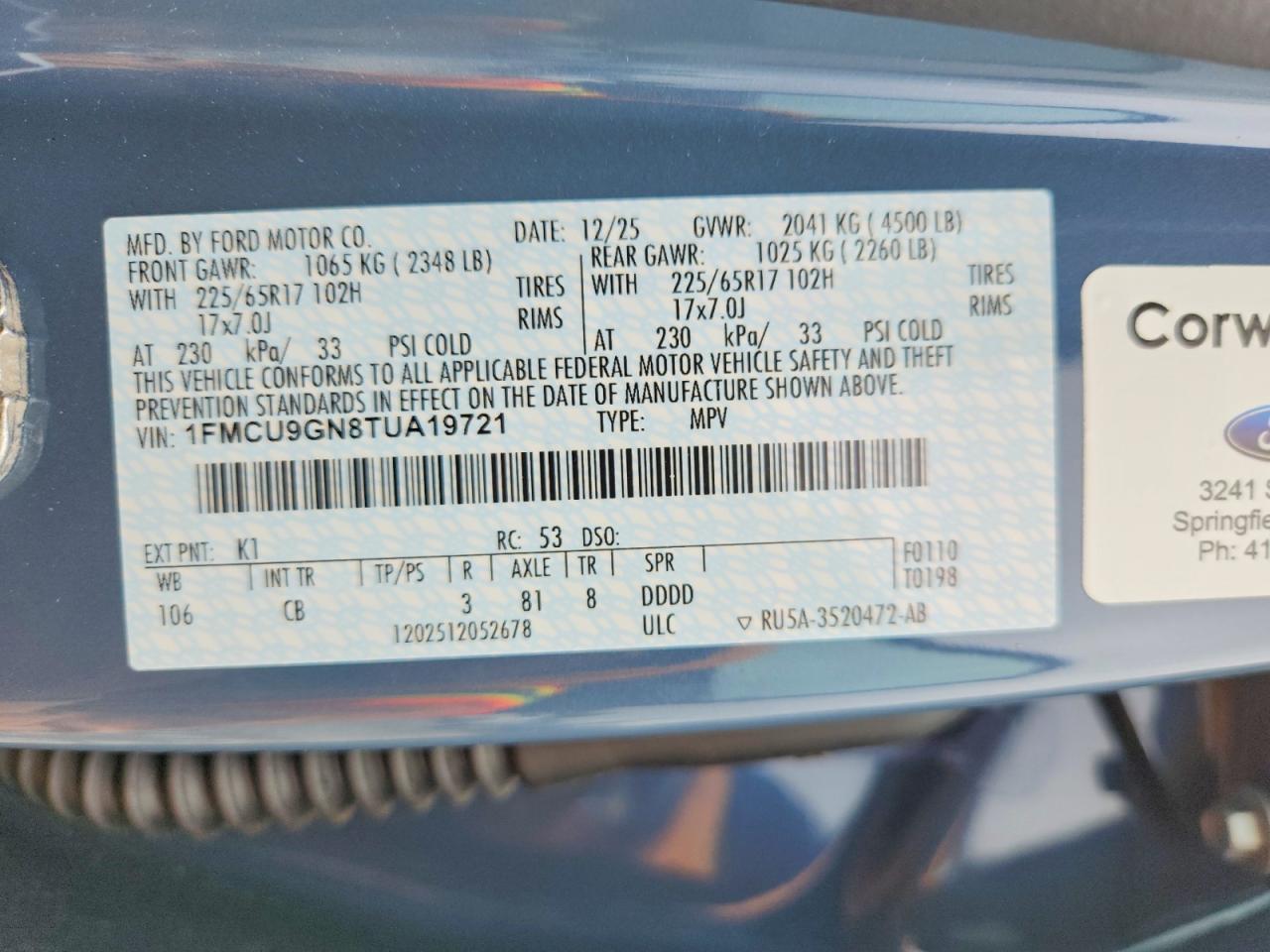 Ford Escape Active